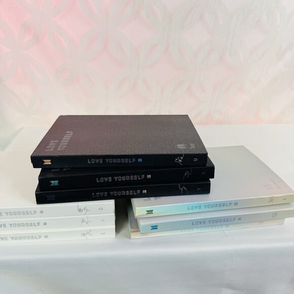 BTS Love Yourself 轉 Tear Y O U Version Her OVE Version & Answer ELF Ver CD Lot - Picture 2 of 7
